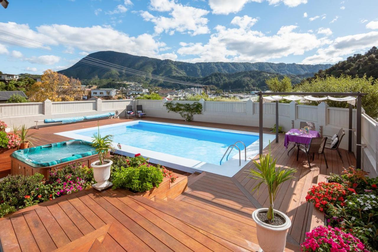 Fabulous Apartment With Private Spa Pool & Gym Picton Dış mekan fotoğraf